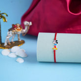 Mickey mouse silver Rakhi